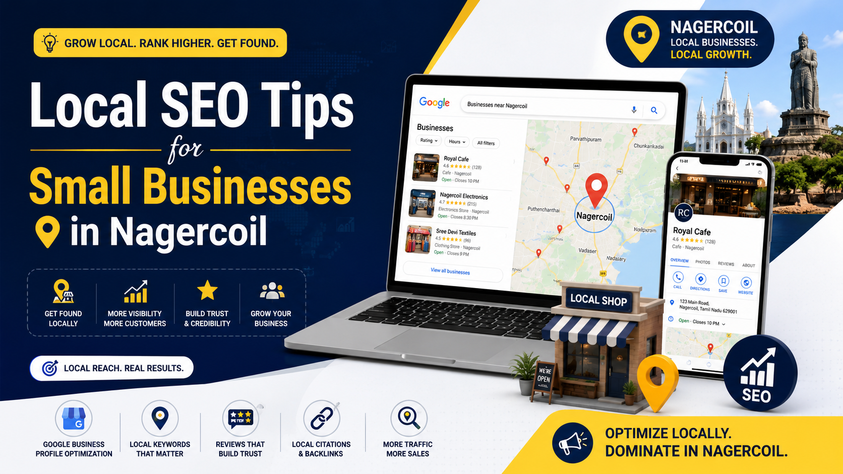 Local SEO Tips for Small Businesses in Nagercoil
